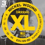 D’ADDARIO EXL125-3D