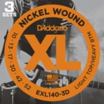 D’ADDARIO EXL140-3D (PACK 3 MUTE)