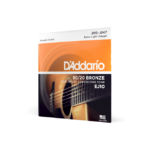 D’Addario EJ10 80/20 Bronze corde chitarra acustica, Extra Light, 10-47