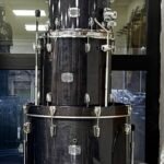 Yamaha Stage Custom Birch 20″ 5pz Raven Black (USATO) Con Hardware