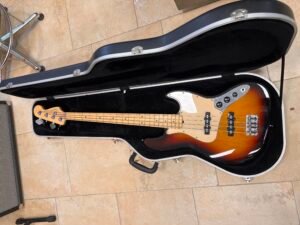 FENDER AMERICAN STANDARD JAZZ BASS SUNBURST MN (USATO) - immagine 2
