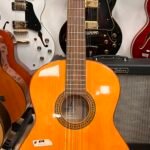 Admira 1906 Triana Flamenco Classical Guitar, Natural Gloss (USATO)