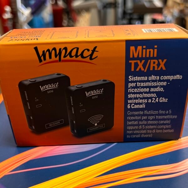 AUDIO DESIGN IMPACT MINI TX/RX
(NUOVO)